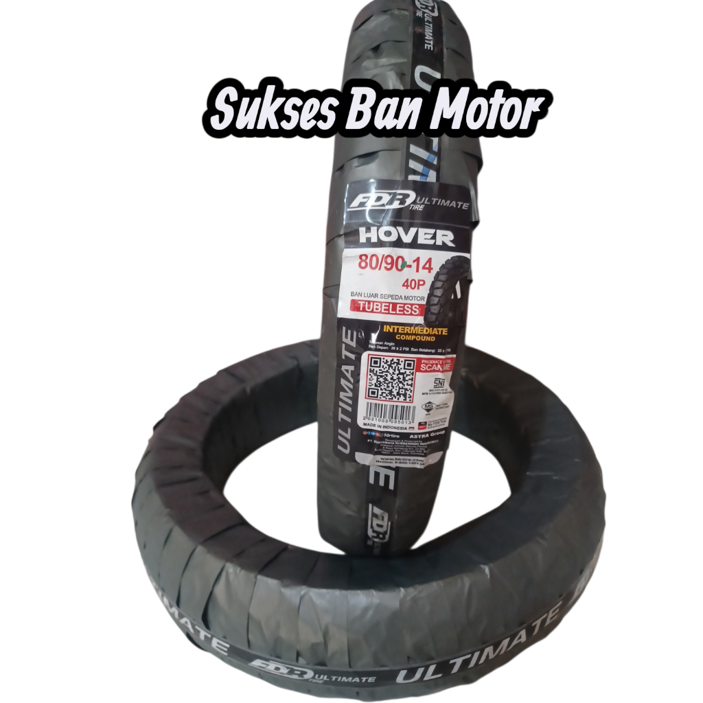 Ban FDR Hover Tubeless 80/90 ring 14 semi trail