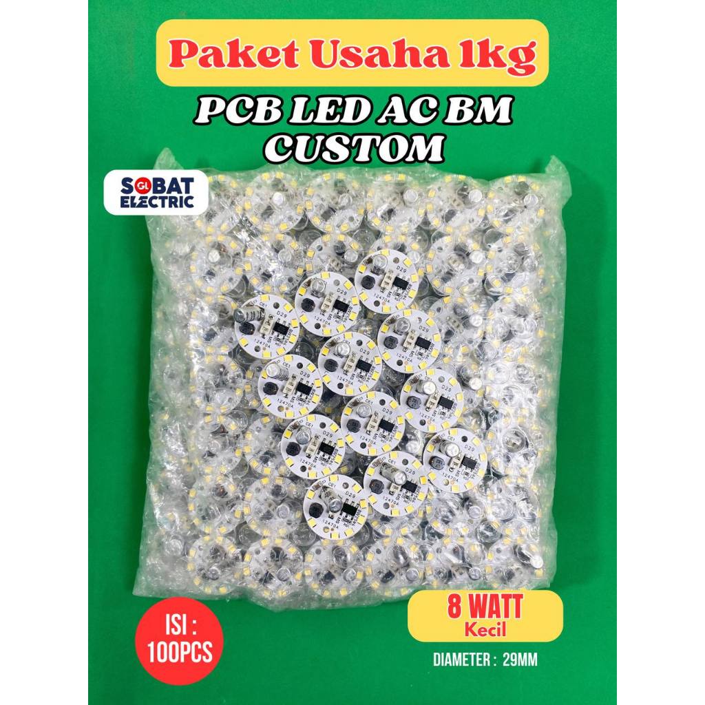 Paket Usaha Diameter Kecil PCB AC Mata LED - PCB Mata Lampu LED AC Tanpa Driver Custom
