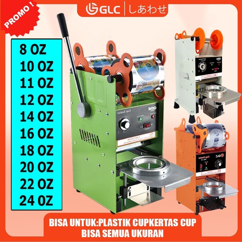 Mesin Cup Sealer Mesin Press Gelas Plastik bisa Sealing Machine Alat penutup minuman Mesin Segel Gel