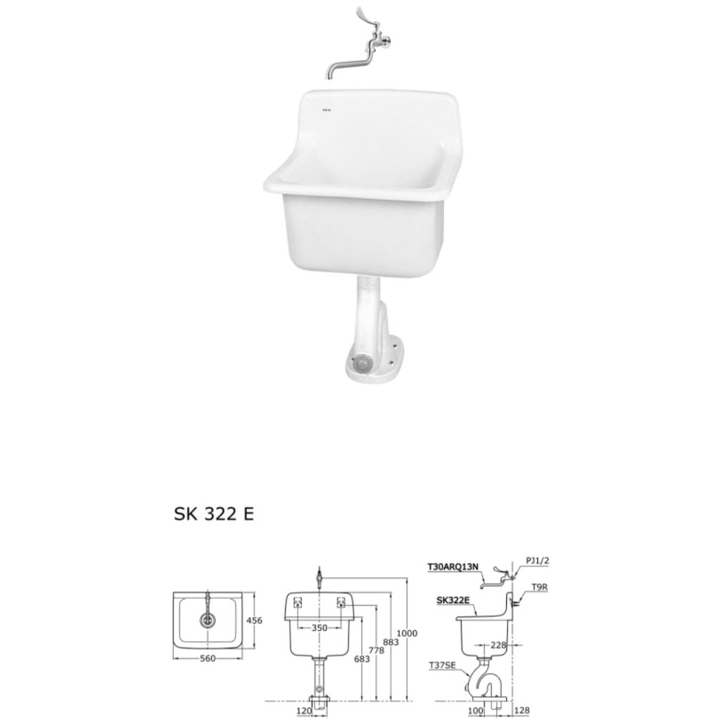 Sink TOTO SK322E