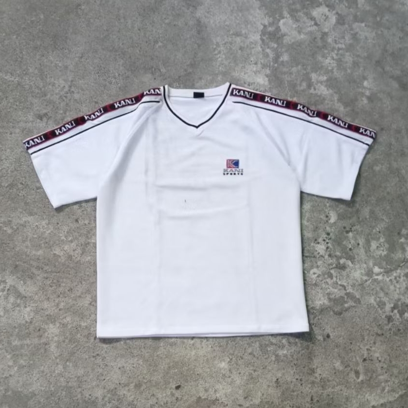 hiphop vintage y2k karl kani sports jersey fulltapped logo fullbordir