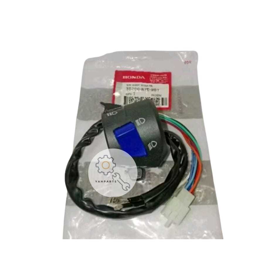 Tombol Saklar Holder Kiri Honda Mega Pro New, Saklar Kiri Megapro New Baru dll KYE