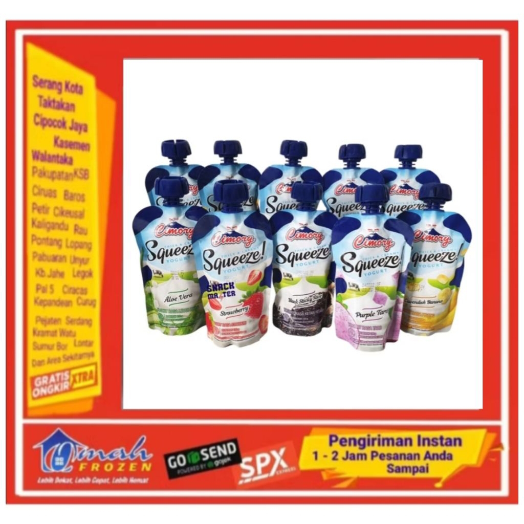 Cimory Squeese Yogurt, susu fermentsi
