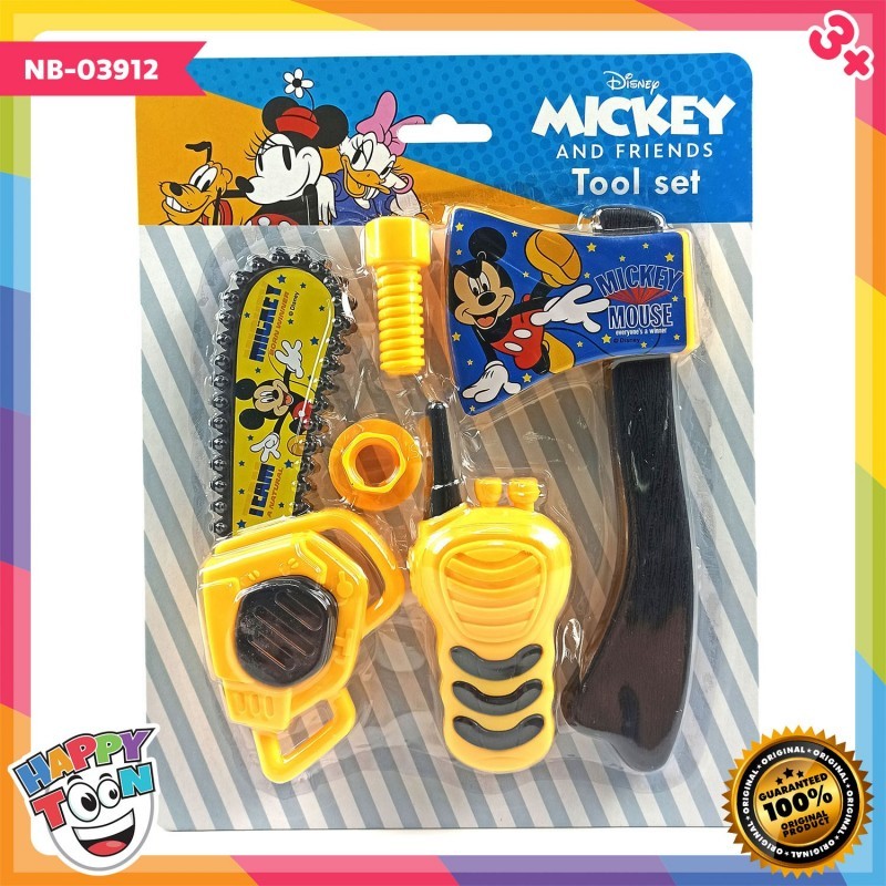MICKEY AND FRIENDS TOOL SET - MAINAN PERTUKANGAN