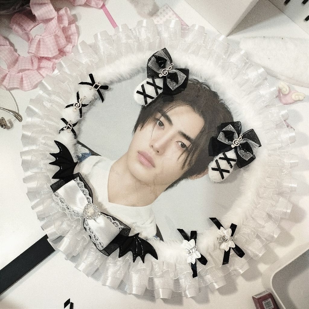 impick cover deco | commis / custom image picket cover laces renda