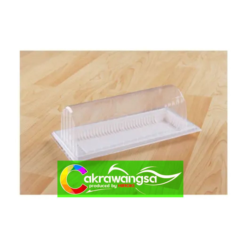 PROMO Termurah Tray Mika Bolu Gulung ukuran 24 Mika GL24 Alas Putih