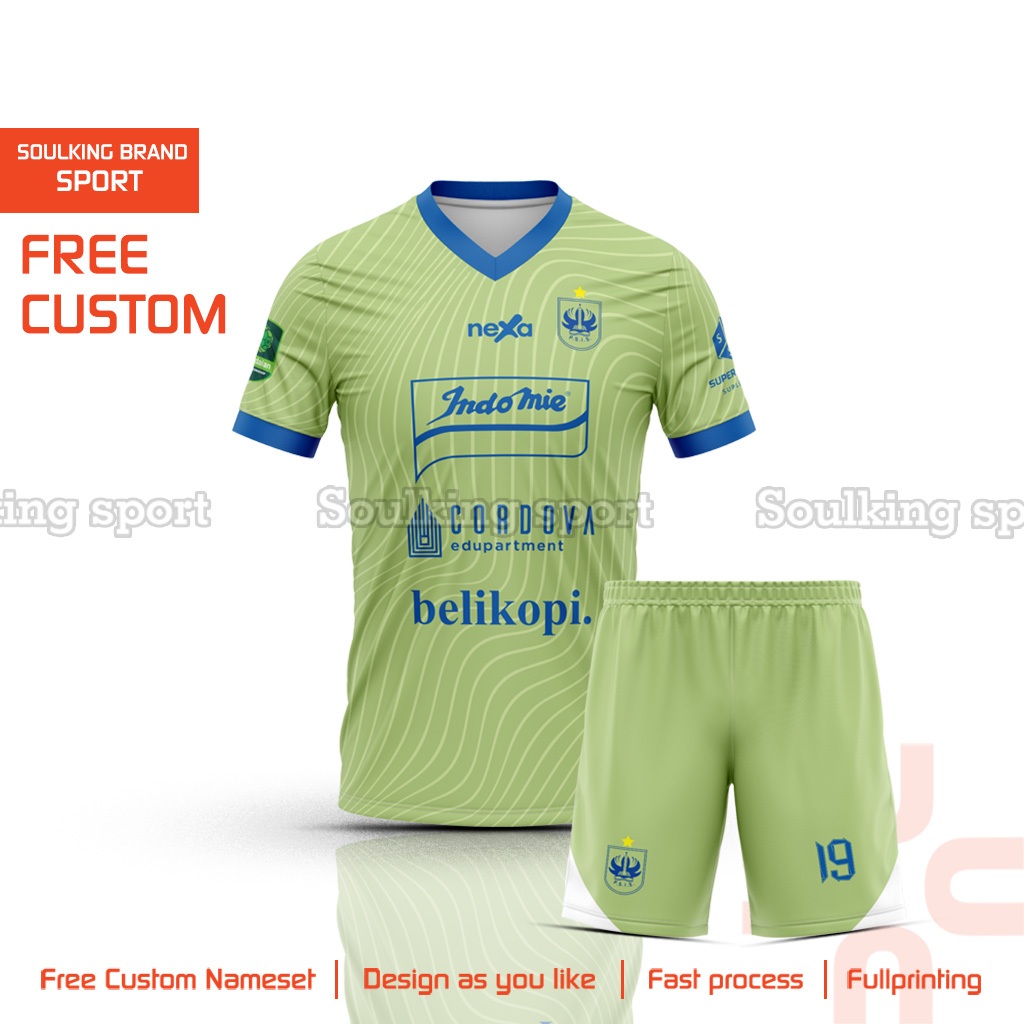 Baju Jersey Bola Psis Semarang 2025 - 2026 Goalkeeper Home Away Third Liga 2 Indonesia Free Custom N