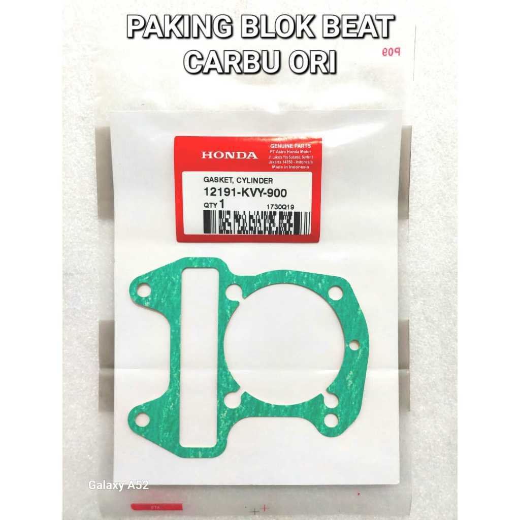Paking Blok Beat Karbu Scoopy Spacy Original 12191KVY900