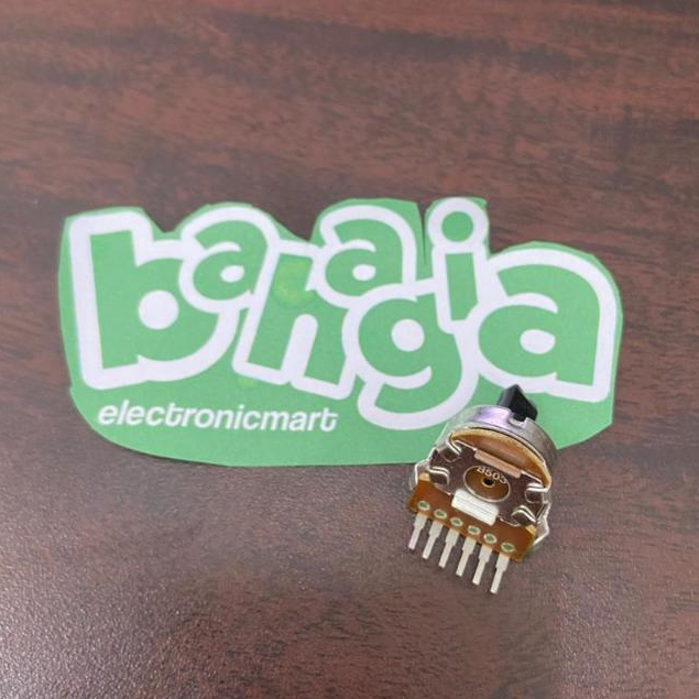 Potensio Polytron non CT 6 pin As Pendek B50K Kaki 6 As Pendek Tekuk Volume Mixer B503