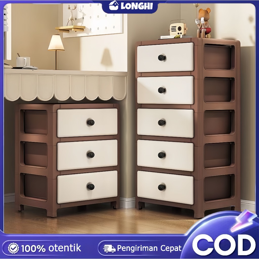 Loker Plastik Laci plastik Lemari pakaian plastik Lemari baju bayi lemari baju plastik