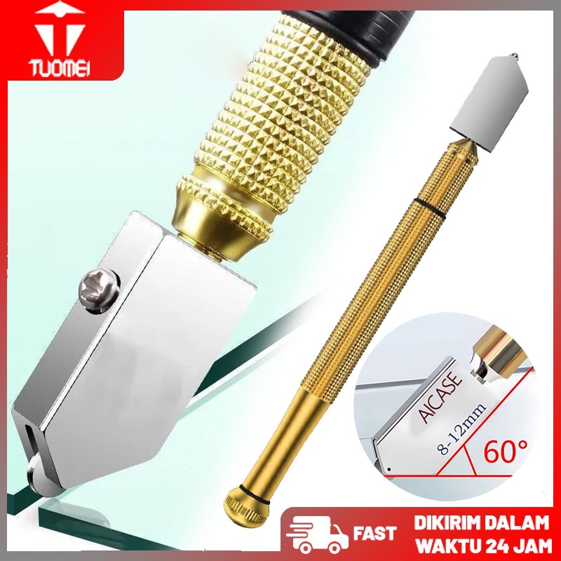 Asli Alat Pemotong Kaca Cutter Glass Cutter Oil Alat Pemotong Keramik Alat Pemotong Granit kaca deng