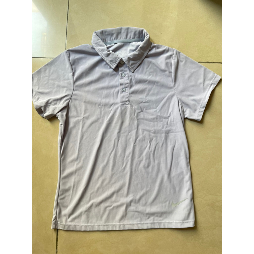 Kaos Baju olahraga wanita N*ike warna ungu lilac