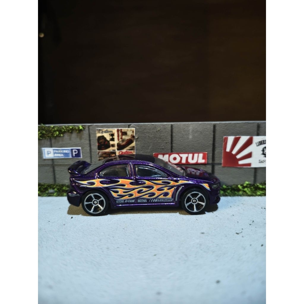 hot wheels Mitsubishi lancer evolution loose