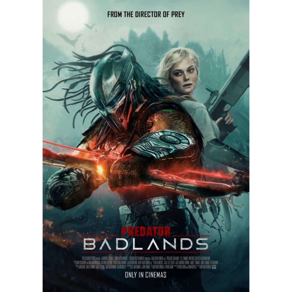 DVD PREDATOR BADLANDS 2025 HD ORI