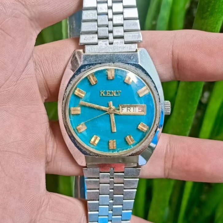Jam Tangan Vintage Kent Manual Winding