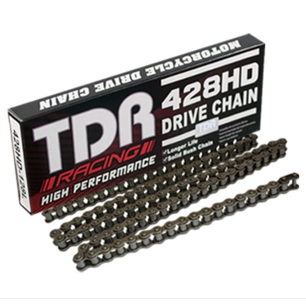 Rantai Motor TDR Roller Chain 428HD Black