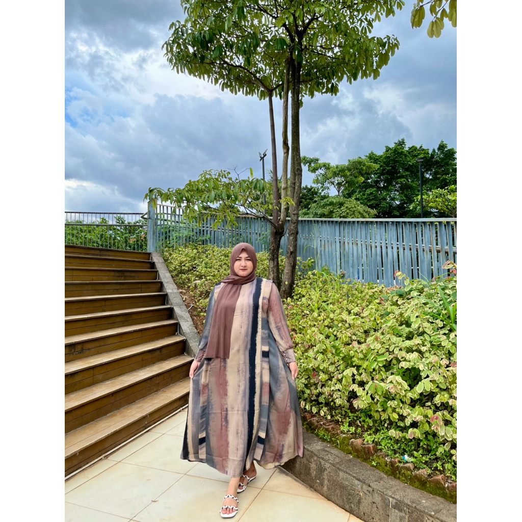 BAJU GAMIS ELEGAN DAN MEWAH BAHAN ADEM