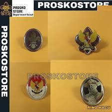 Ring Kacu Logam Pramuka Pembina Atribut Hasduk Seragam Guru Kacu Pria Wanita - Proskostore