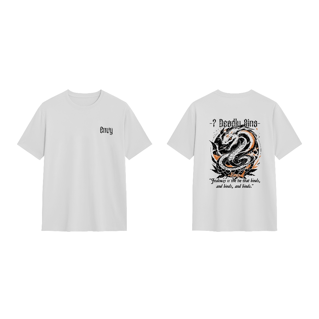 Kaos 7 Deadly Sins - Cotton Combed 30s 100% Original