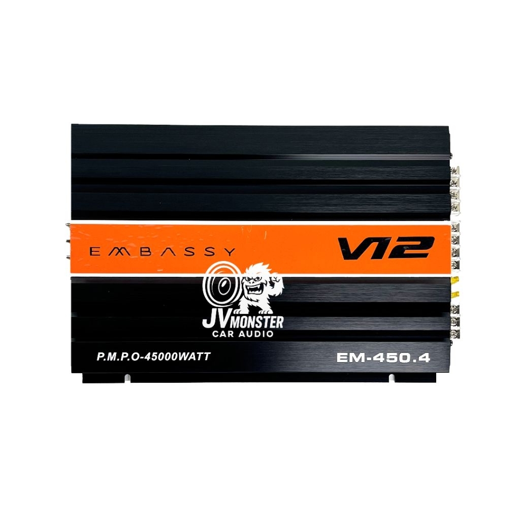 Power Embassy EM-450 V12 Max Power P.M.P.O 45000Watt Amplifier Audio High Power