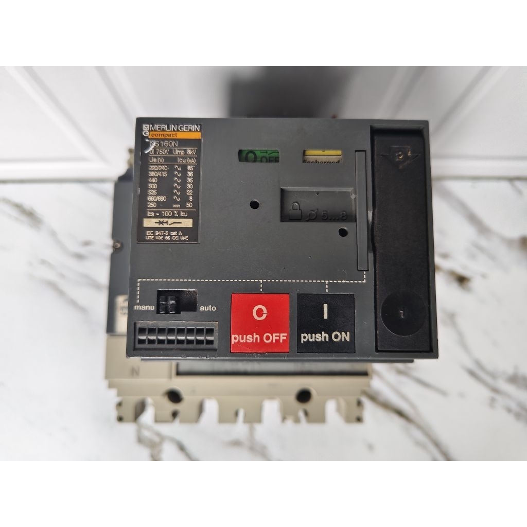 MCCB MOTORIZED 160A MERLIN GERIN NS 160 N ORIGINAL
