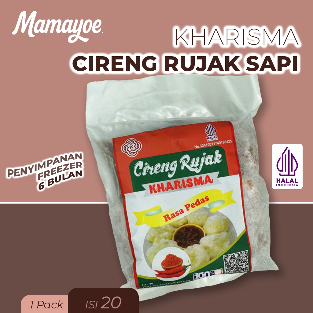 Kharisma - Cireng Rujak Rasa Pedas Halal Isi 20