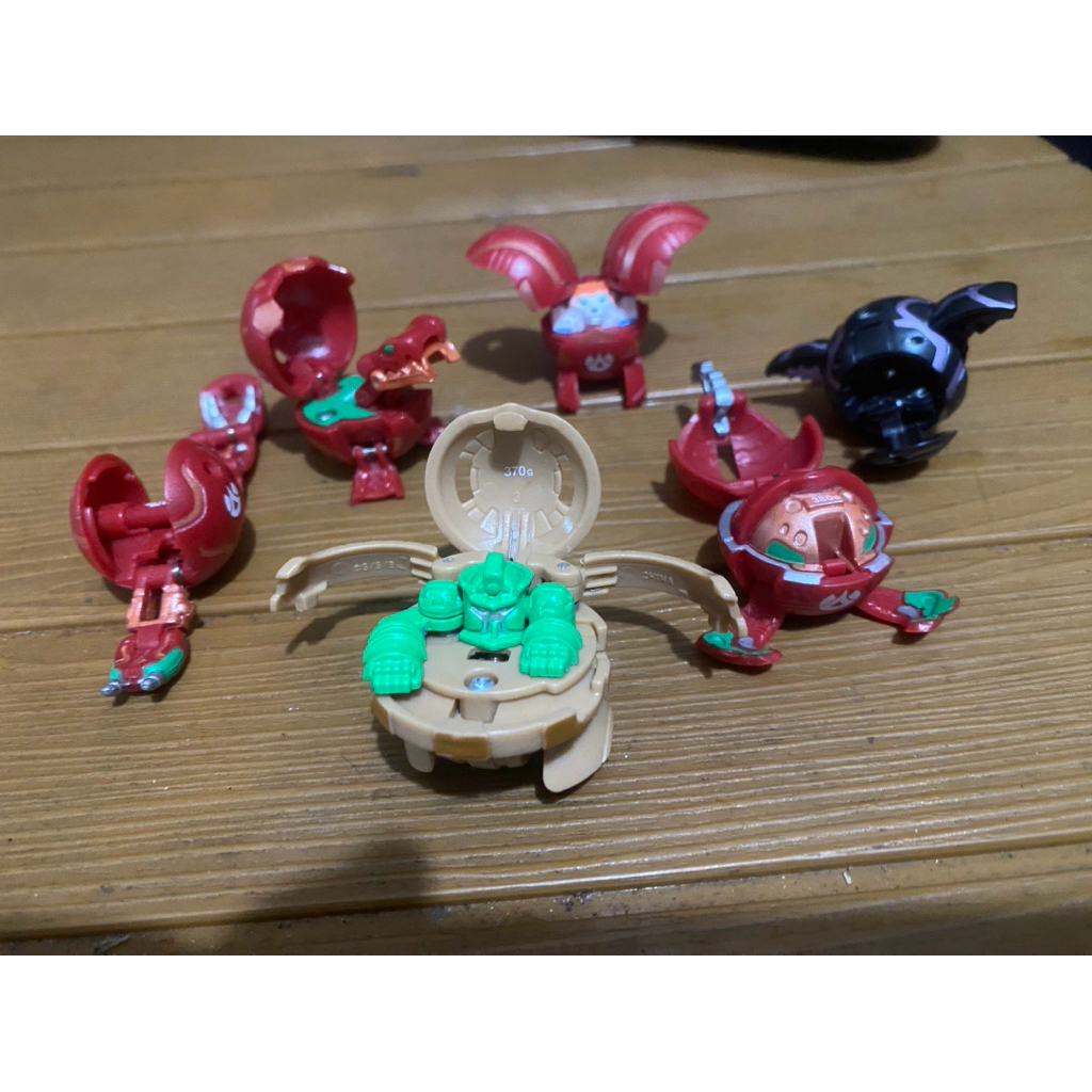 paket original bakugan 6pc