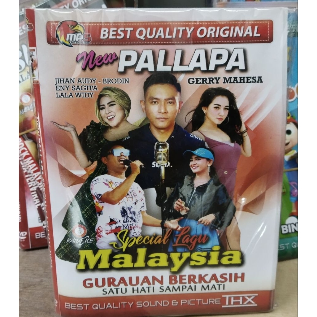 Kaset Mp5 lagu palapa spesial lagu malaysia