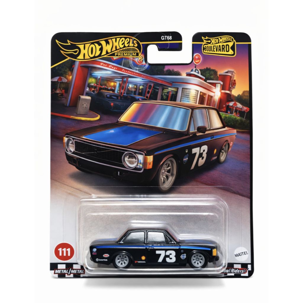 HOTWHEELS PREMIUM TYPE '73 VOLVO 142 GL