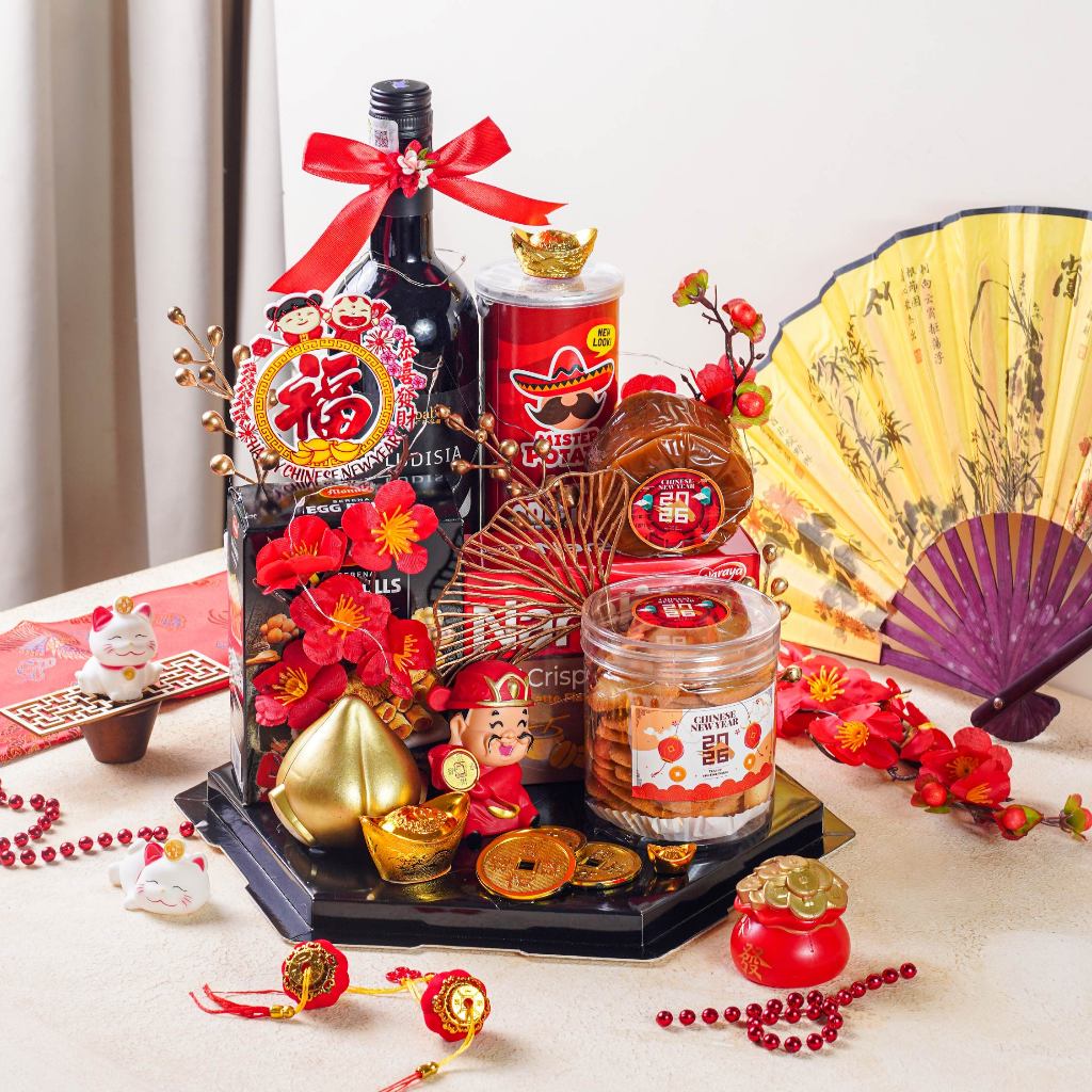 CNY 2026/Imlek/Hampers/Parcel/Lunar New Year Gift Box/Imlek 2026/Kue Imlek