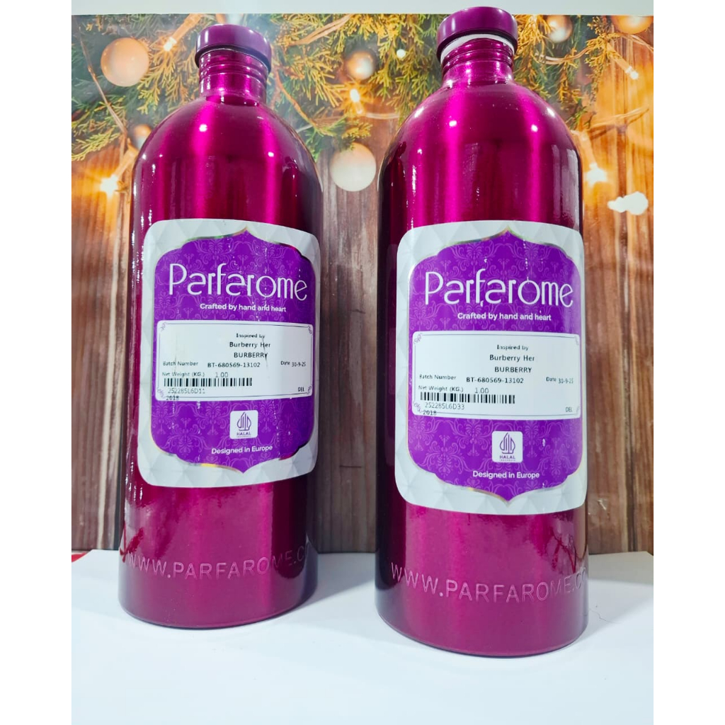 BURBERRY HER BY PARFAROME [ DELUX ]  KEMASAN SEGEL ORI 1 KG