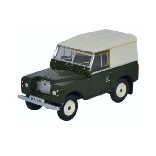 Oxford 1/76 Land Rover Series III SWB Hard Top Bronze