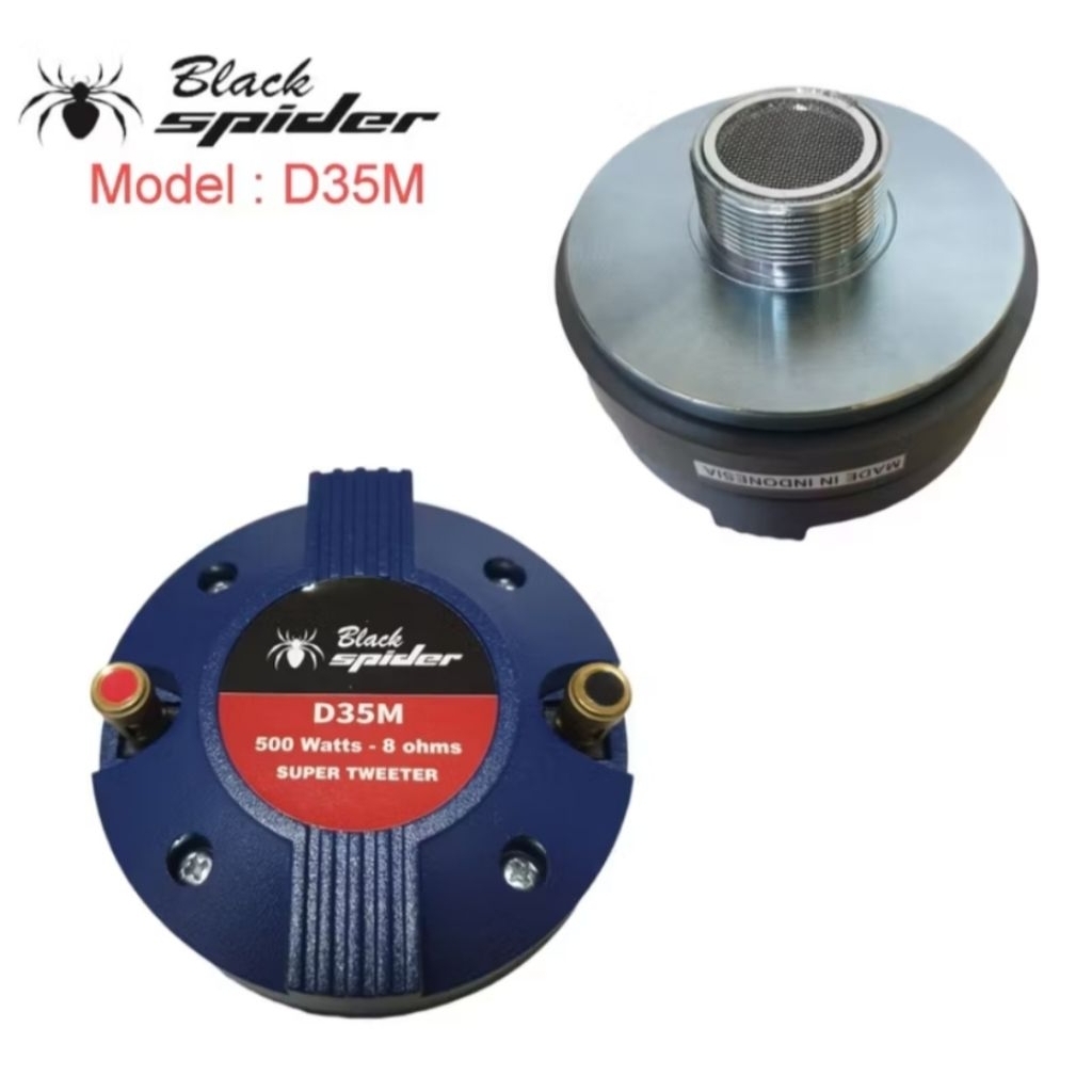 DRIVER TWEETER BLACK SPIDER D 35 original