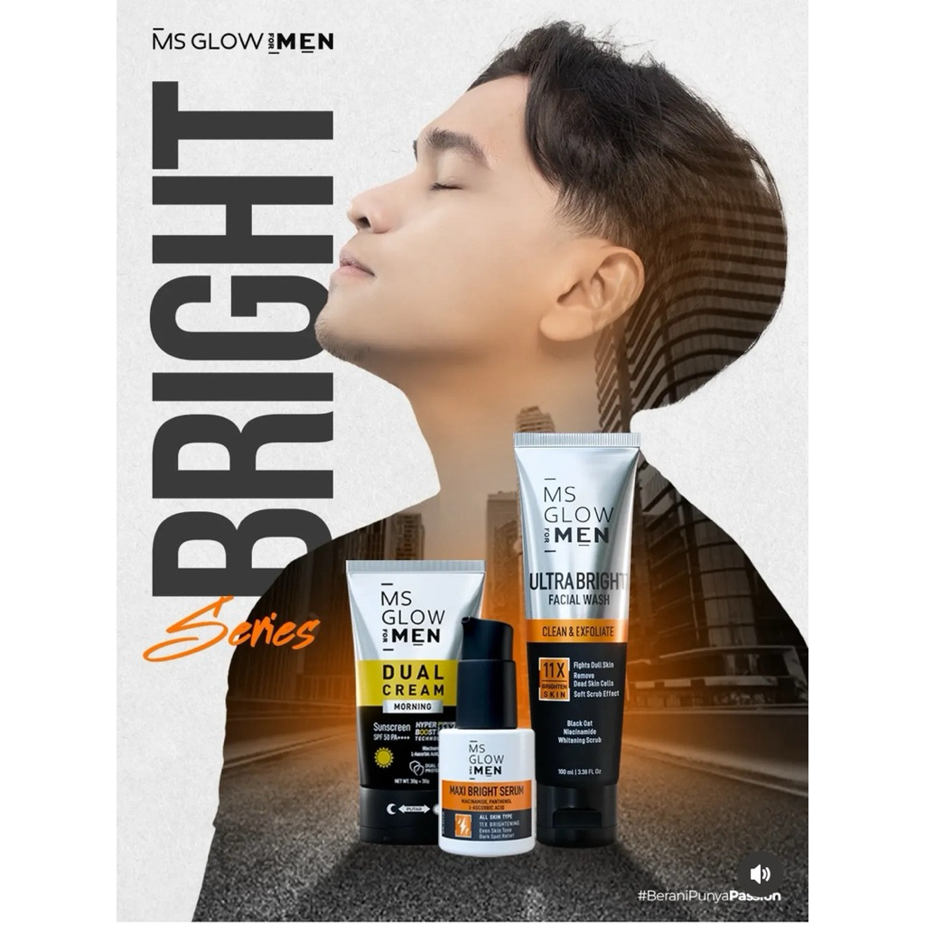 MSGLOW FOR MEN -PAKET LENGKAP FOR MEN