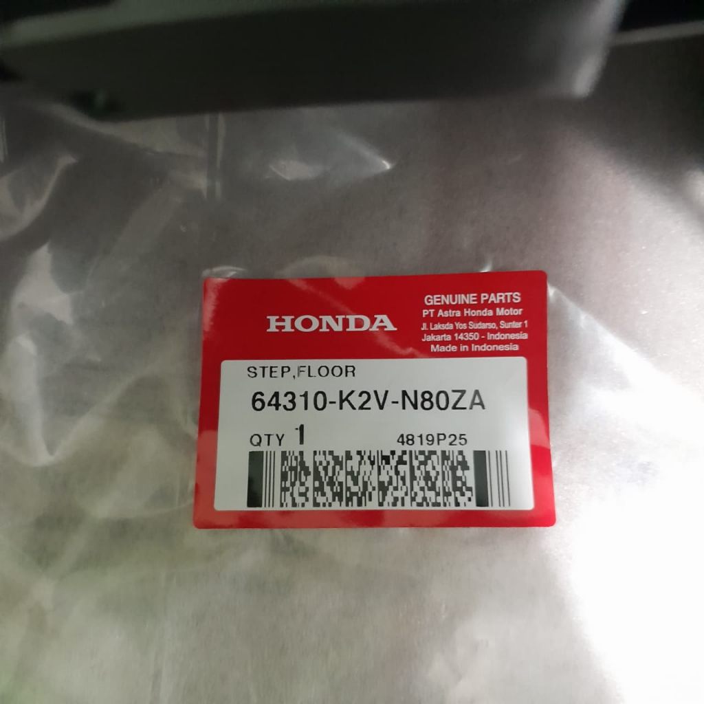 64310K2VN80ZA Floor Step Honda New Vario 125 dan Vario 125 Street 64310-K2V-N80ZA