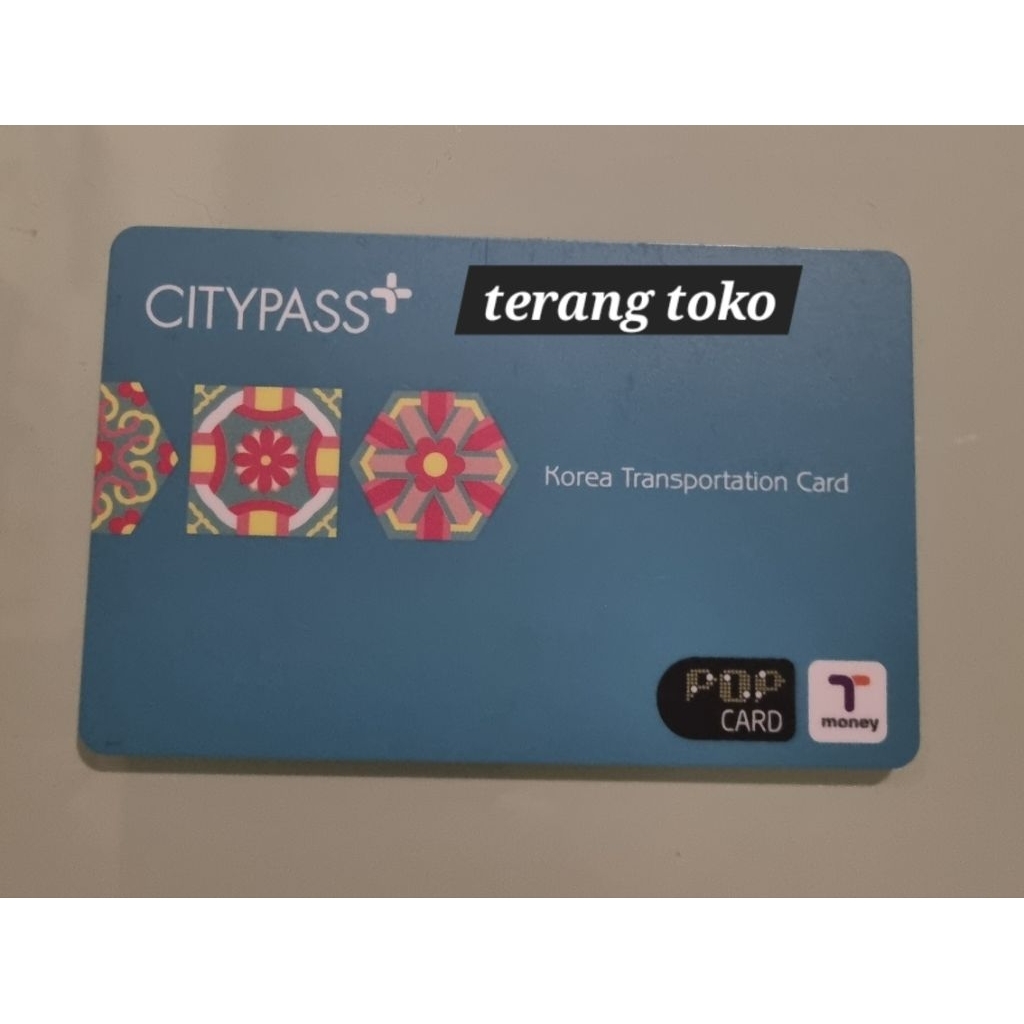 Kartu Transportasi T-Money Subway/Bus Korea
