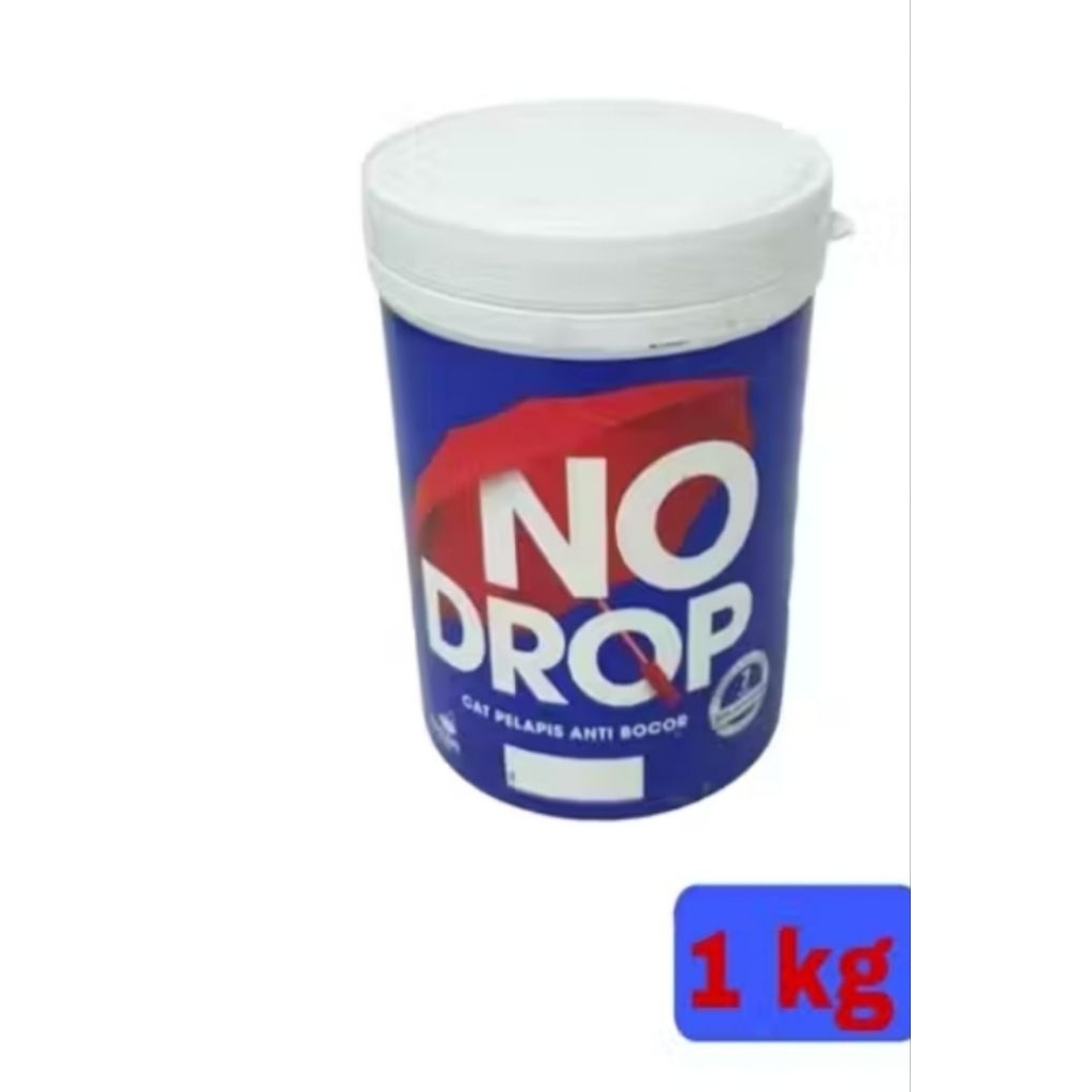 Cat NO DROP 1kg/cat tembok/cat tembok 1kg/NO DROP  WATERPROOF 1KG/CAT PELAPIS ANTI BOCOR 1KG/NO DROP