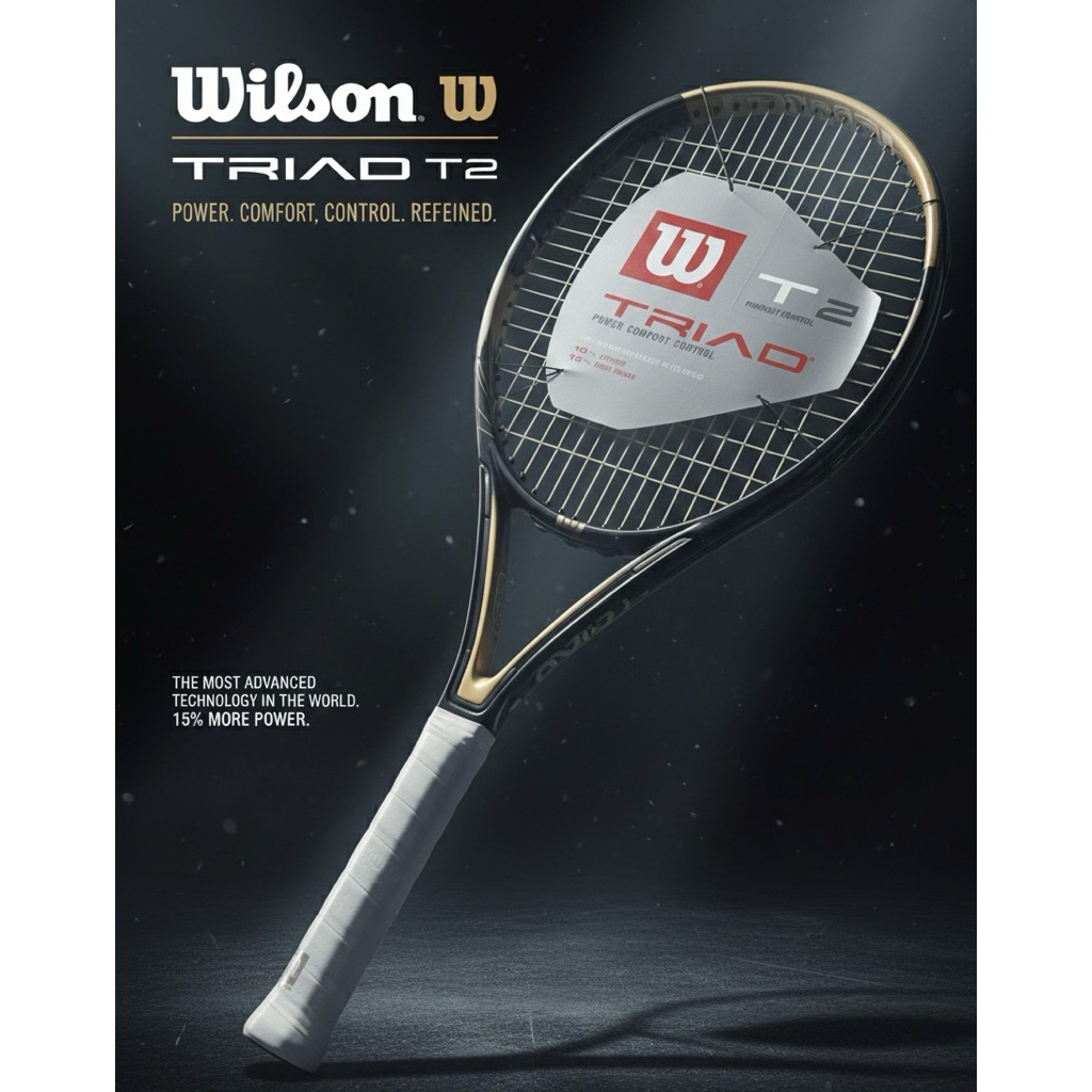 Raket Tenis WILSON TRIAD T2