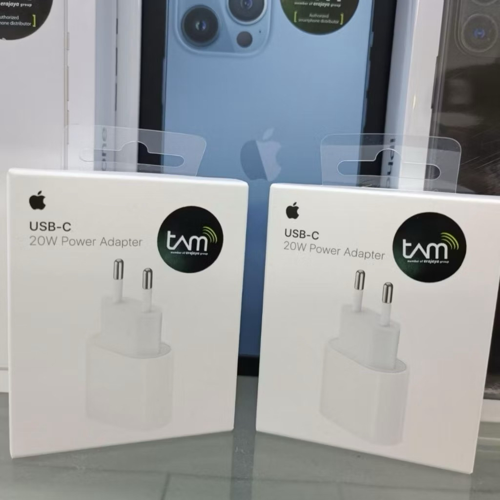 ADAPTOR CHARGER IPHONE 20 WATT ORIGINAL