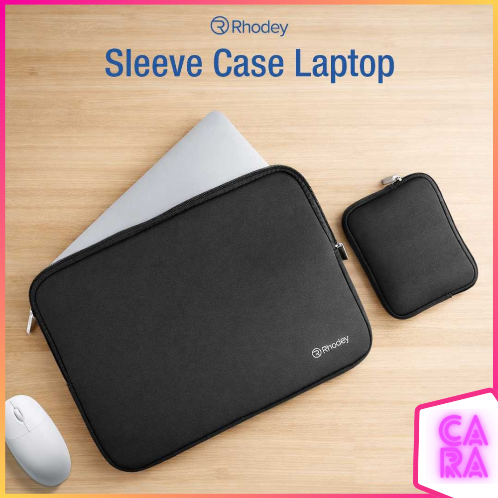 Tas Sarung Laptop Softcase 13-15 inch Universal Macbook Sleeve Case free Pouch Charger AK03