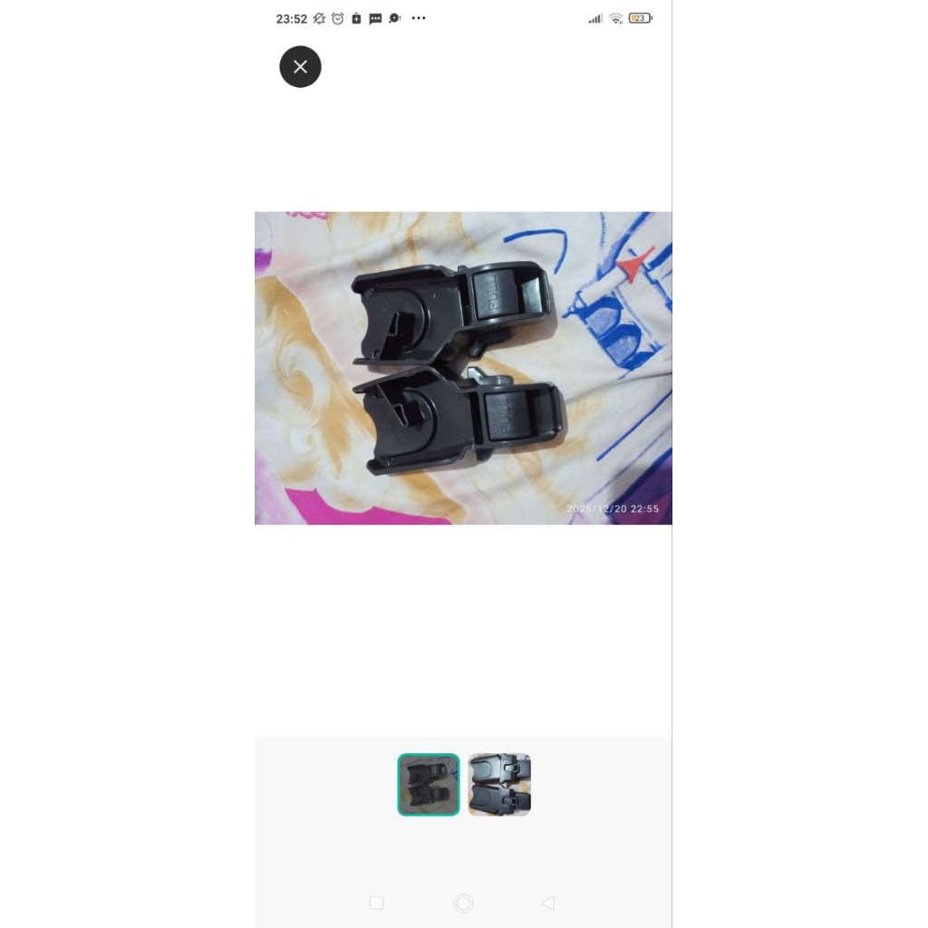 Aksesoris untuk Carseat Adaptor Nuna Mix