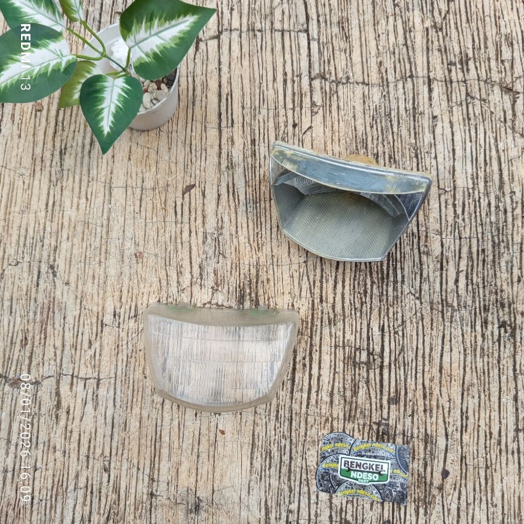 Lampu depan yamaha fiz r ori seken bahan