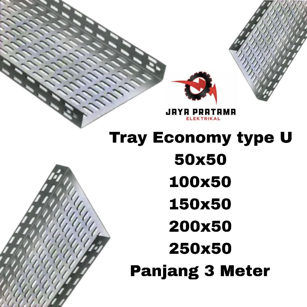 Tray Cable / Kabel Tray Type U 50x50, 100x50, 150x50, 200x50, 250x50
