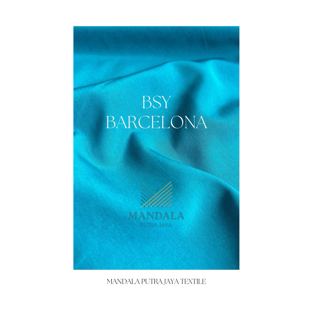 MPJ - KAIN BSY BARCELONA / Kain Sublim / Kain Bsy / Kain seragam sekolah / Kain Seragam TK