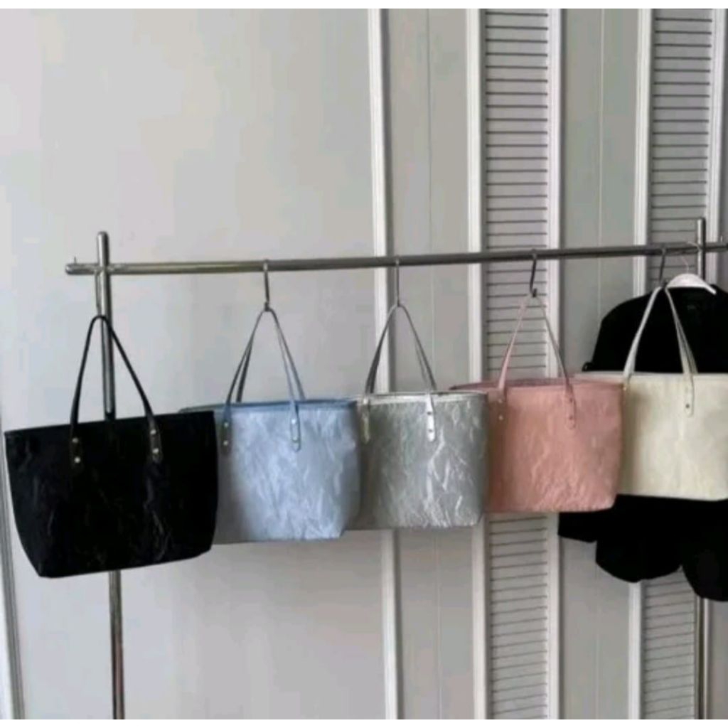 MAWARI Totebag Tas Kuliah Wanita Totbag  Sekolah kekinian Dengan pilihan warna stylish Dan Fungsi Pr