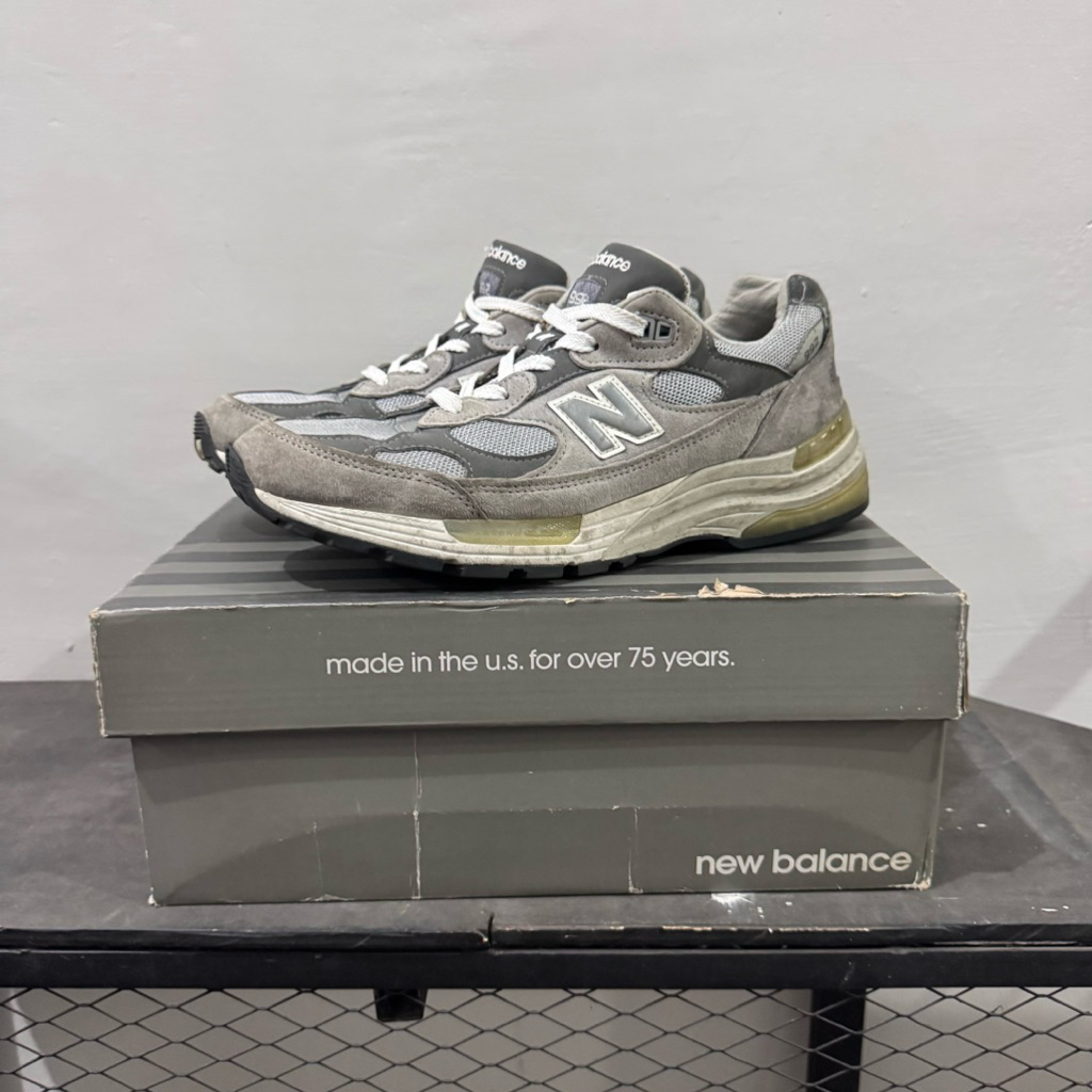Used NB 992 Made in Usa Grey (100% Authentic)