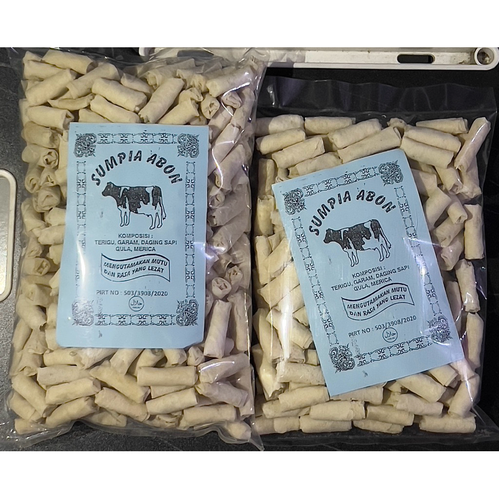 Sumpia / Lumpia Abon Sapi 100% Halal - Mentah (Belum Digoreng)