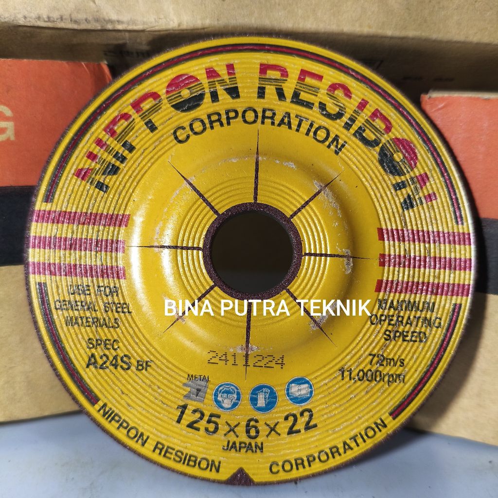 Gerinda Poles Nippon Resibon 5in (125X6X22)