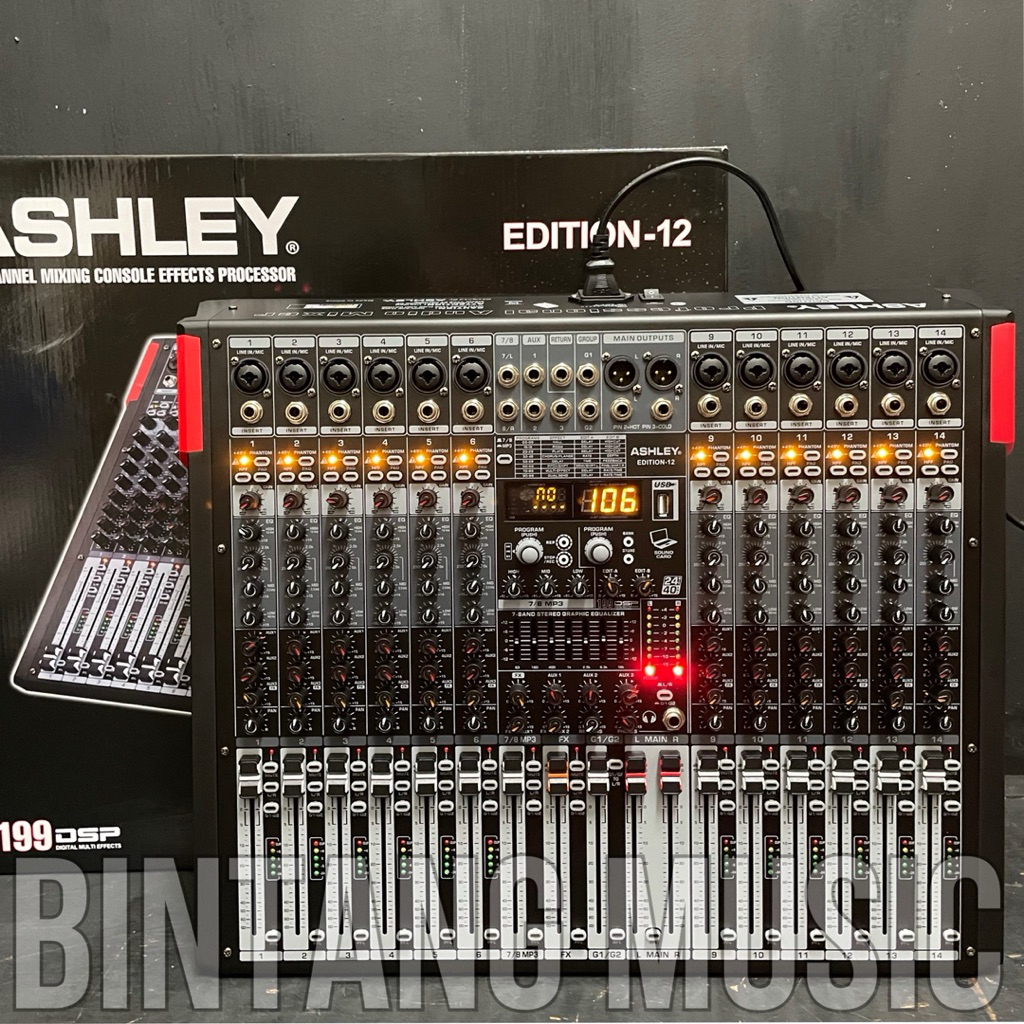 Mixer Ashley 12 edition Original Mixer ashley edition12 channel