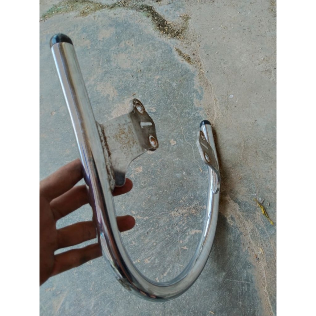 behel bagasi Scoopy karbu original copotan